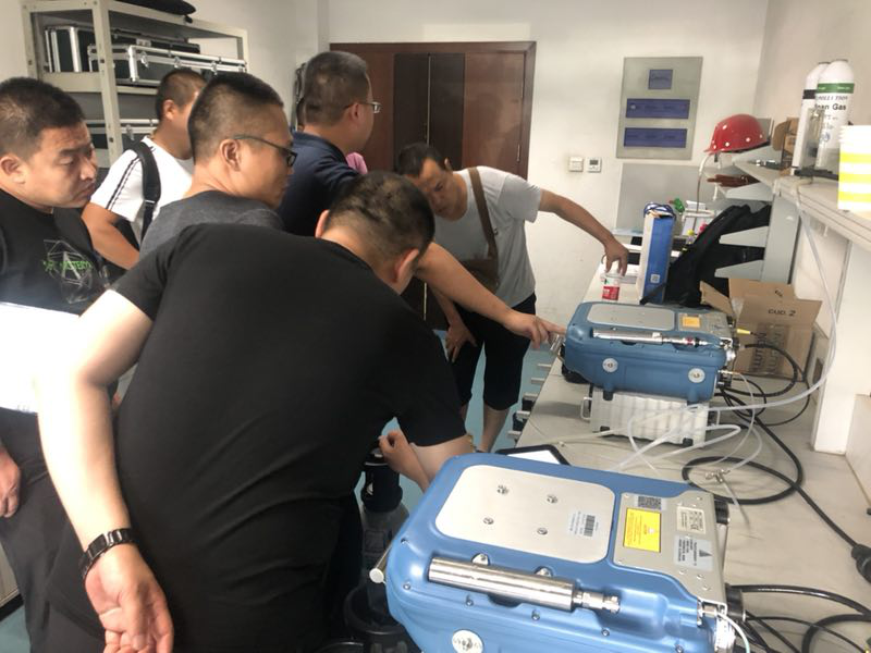 內蒙古環(huán)境監(jiān)測站地標現(xiàn)場驗證工作