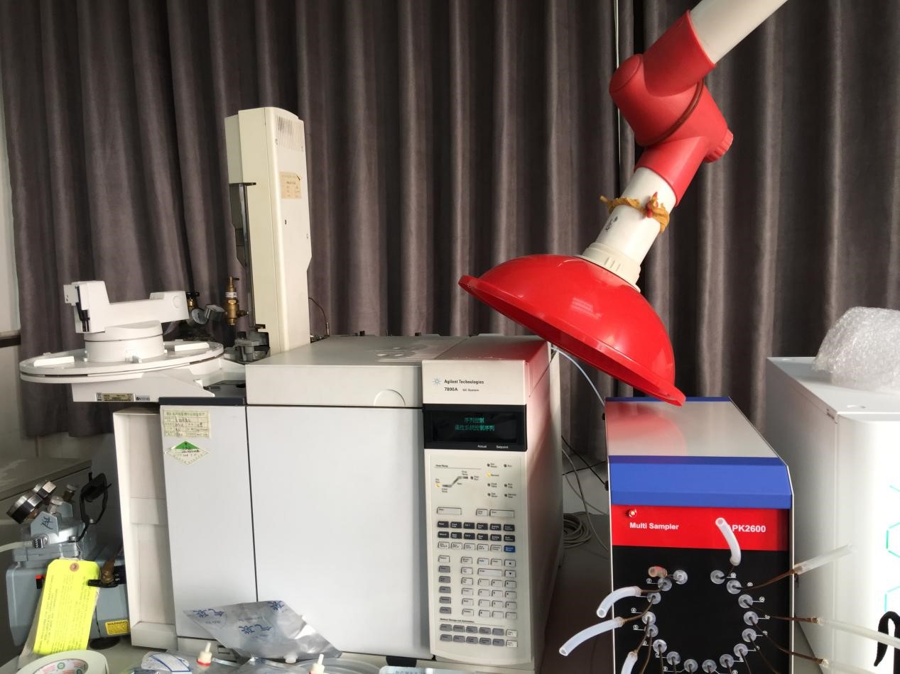 重慶市環(huán)境監(jiān)測中心站氣袋自動進(jìn)樣器驗(yàn)收