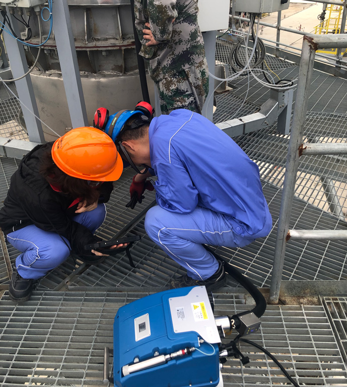 浙江石化揮發(fā)性有機(jī)物現(xiàn)場測試