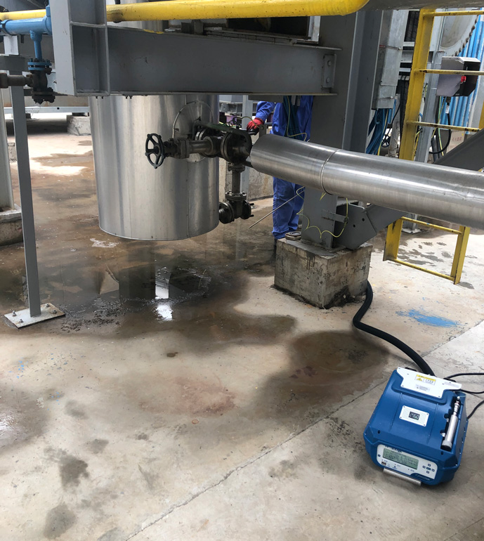 浙江石化揮發(fā)性有機(jī)物現(xiàn)場測試