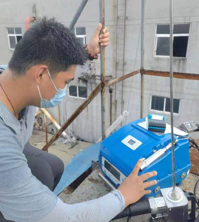 山東潤(rùn)澤石化有限公司現(xiàn)場(chǎng)測(cè)試