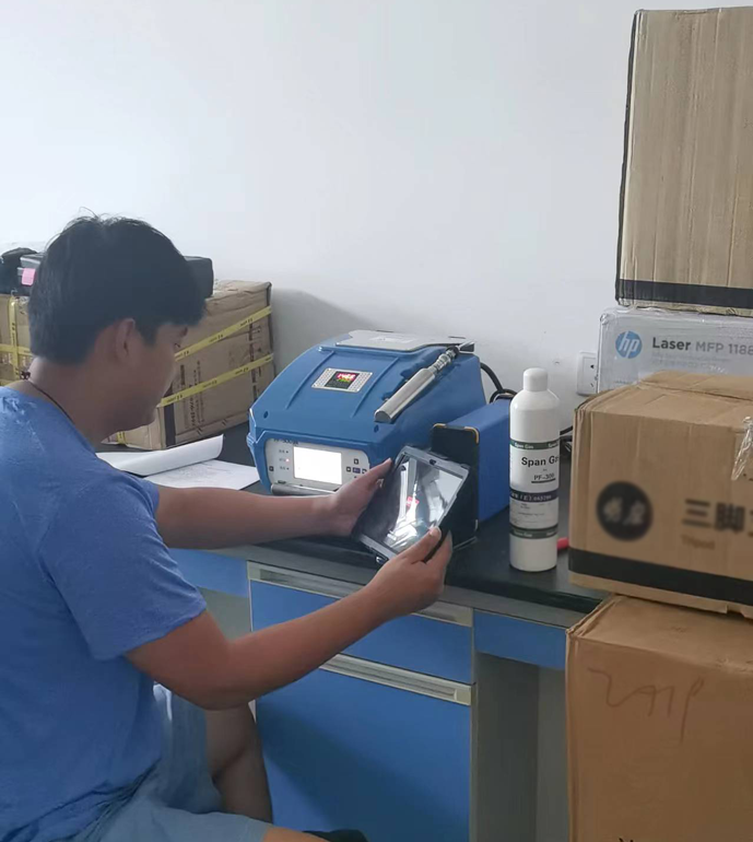 湖南益陽生態(tài)環(huán)境監(jiān)測(cè)中心PF-300交貨驗(yàn)收