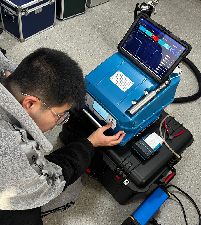 遼寧6家生態(tài)環(huán)境監(jiān)測(cè)單位PF-300非甲烷總烴交貨培訓(xùn)